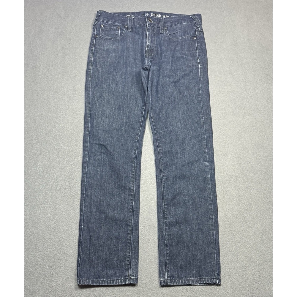 G By Guess Jeans Mens 30x30 Korbin Slim Fit Lowrise Dark Wash USA Denim